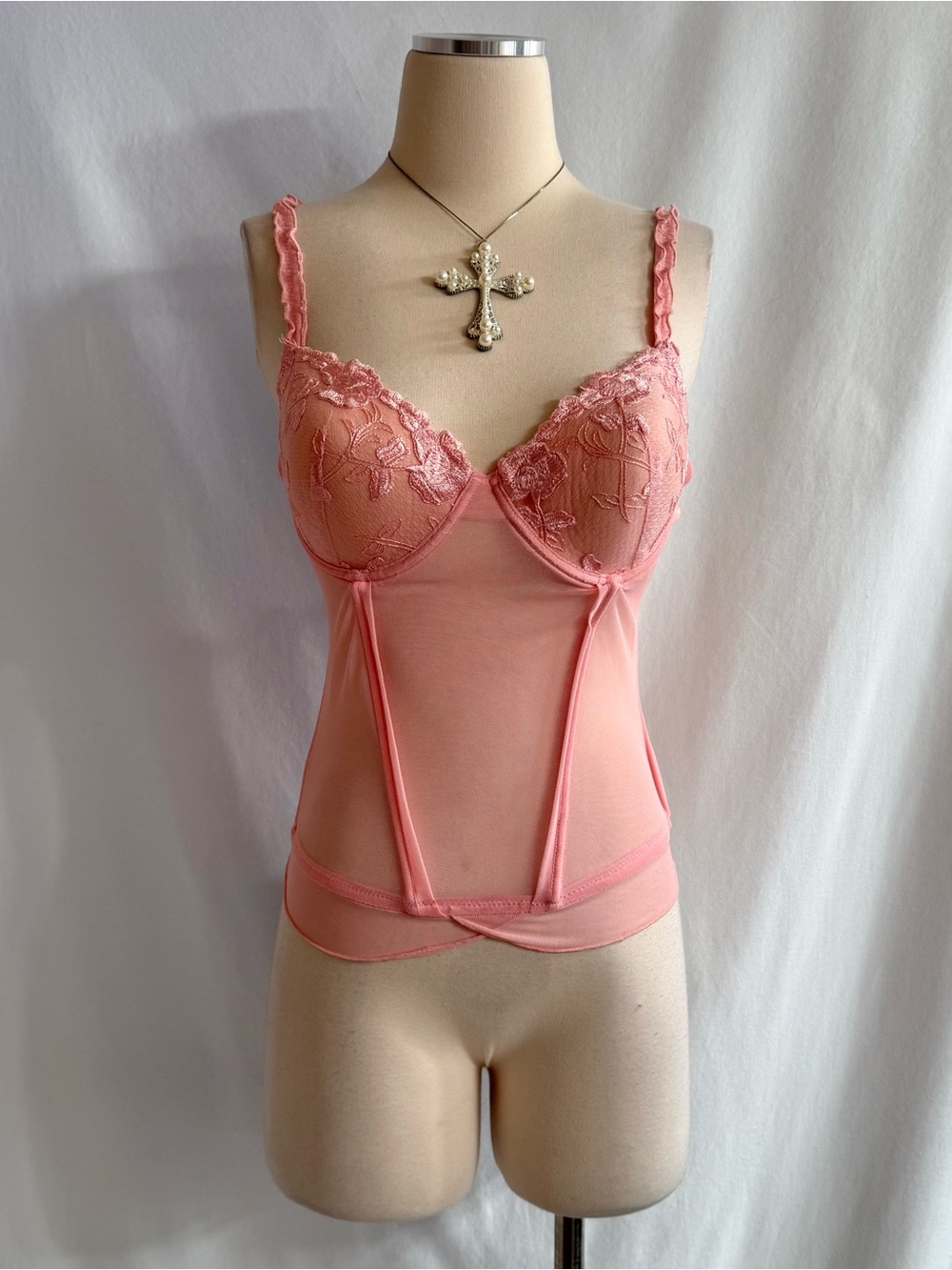 Vintage Y2K Pink Bustier
